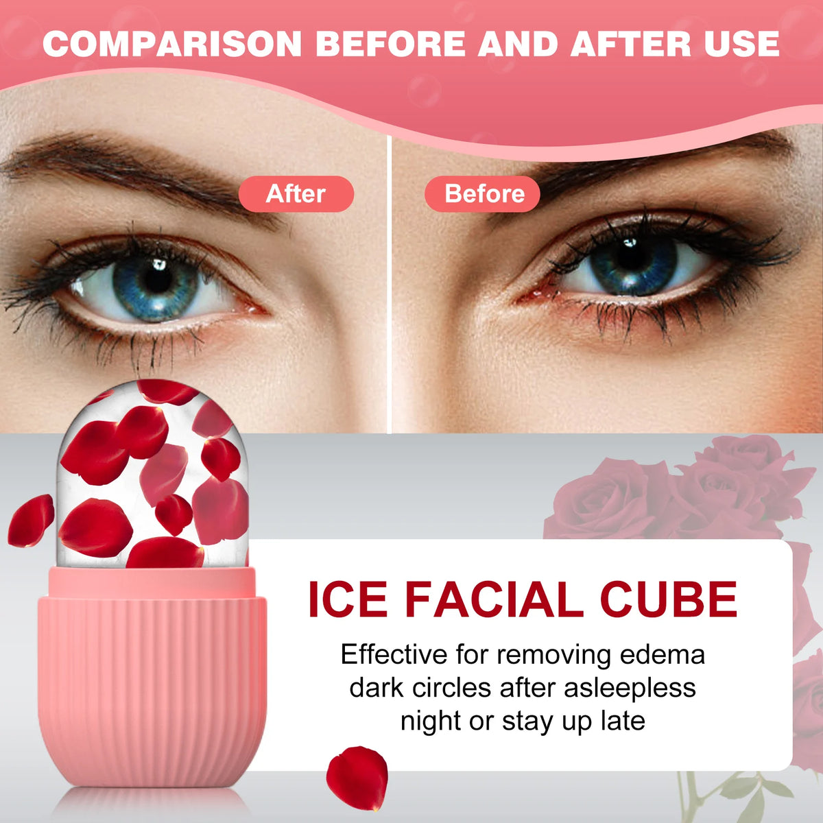 Rodillo de Hielo Facial